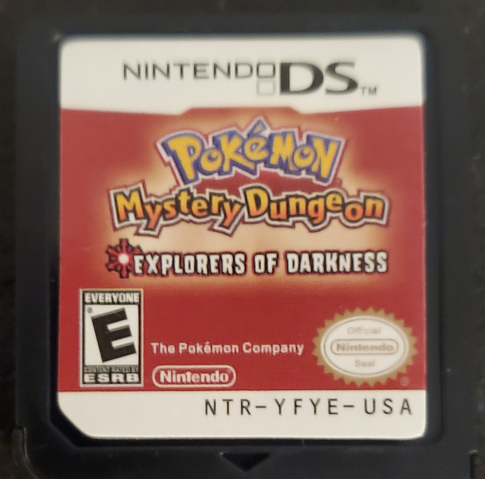 Nintendo DS Video Game Cartridge Collection NDS Pokemon