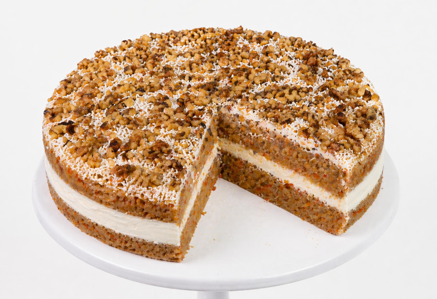 Andy Anand Sugar-Free Carrot Cake, 9-Inch, 3.2 lb – Moist & Flavorful, Diabetic-Friendly, All-Natural, No Preservatives, Birthday Gift Box